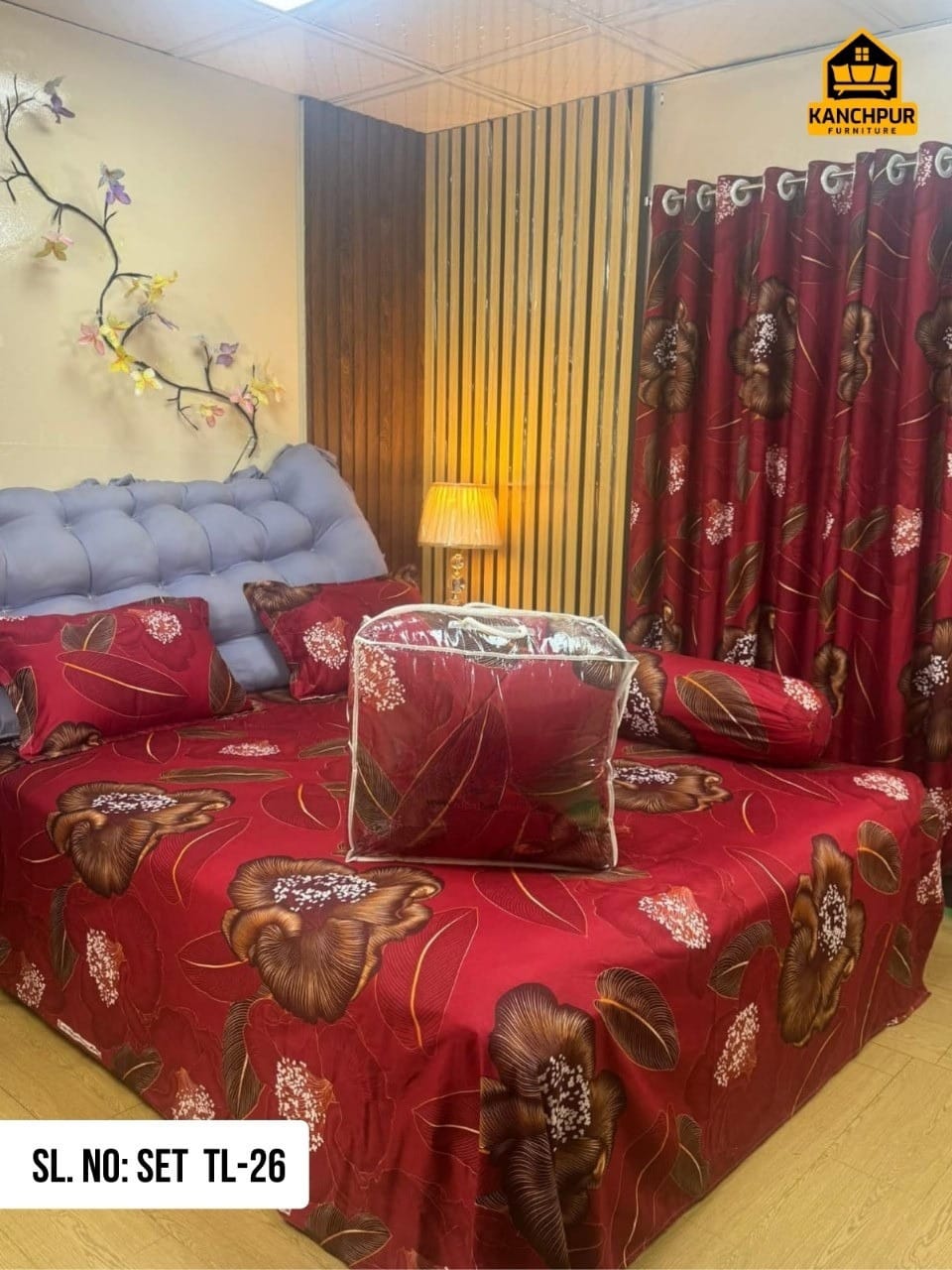 ৫ পিছ সেট লাক্সারী টুইল  কমফোর্টার TL-26